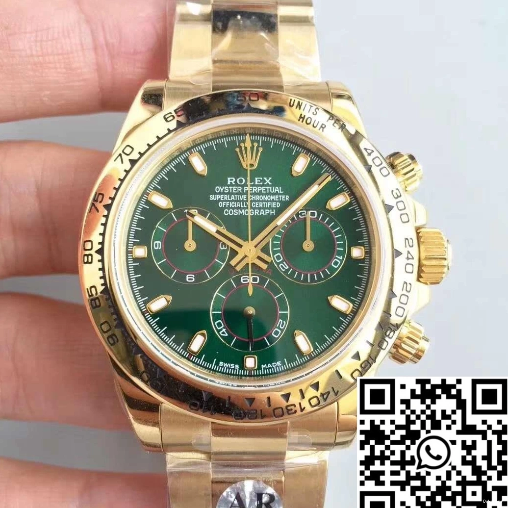 AR Cosmograph Rolex Daytona 116508 Factory Green Dial 1218